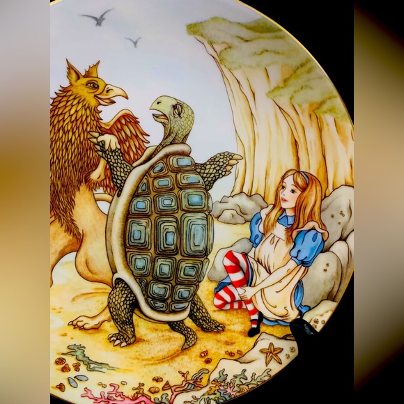 Limoges,  Alice in Wonderland collection Limited Edition, Plate #7 and #8 - Picture 11 of 16